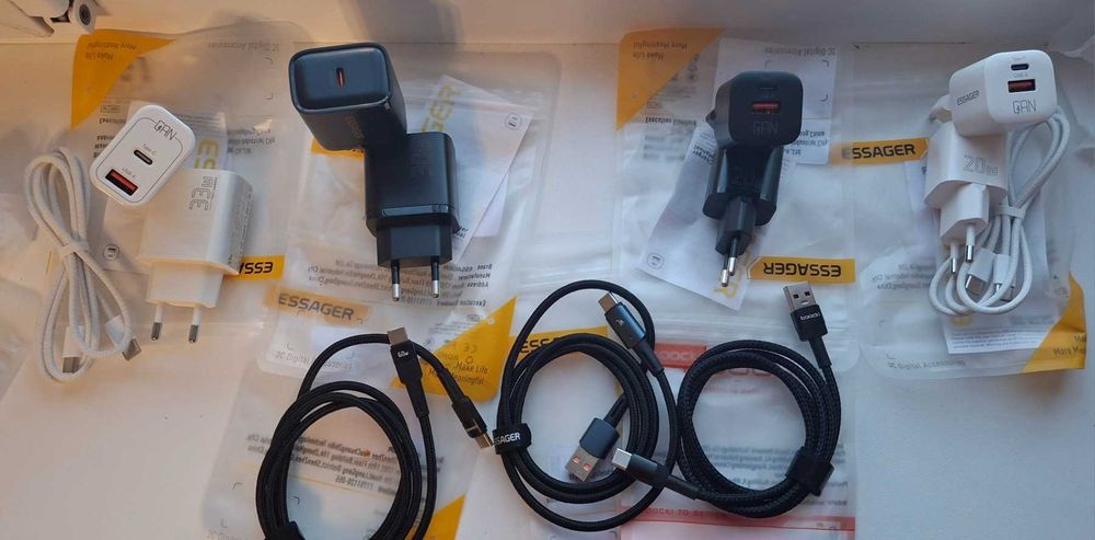 Зарядное устройство для телефона Essager GaN 20W 30W 33W