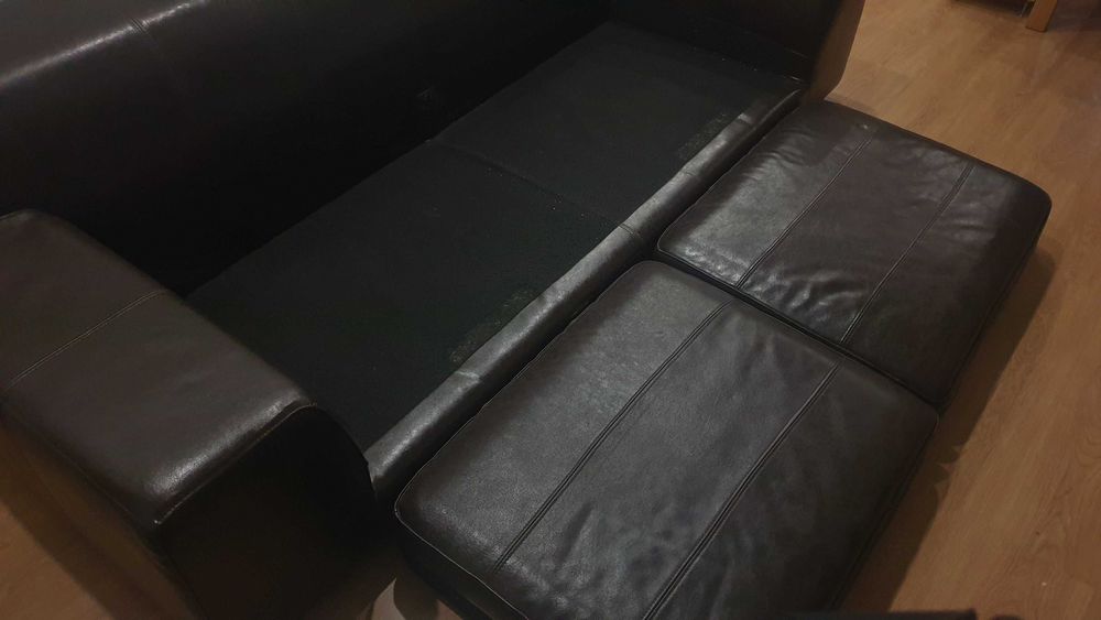 Sofá em Pele 3 Lugares