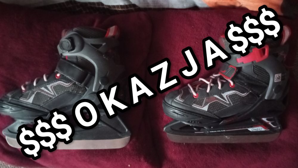 Tanio! Łyżwy oxelo