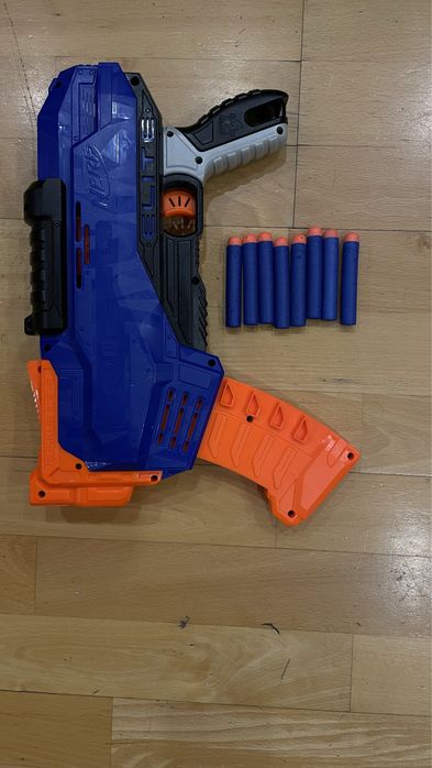 Бластер NERF N-Strike Elite Rukkus ICS-8, Nerf