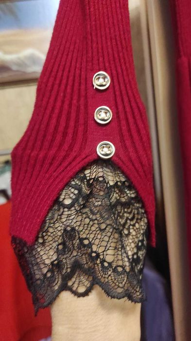 платье трикотажное