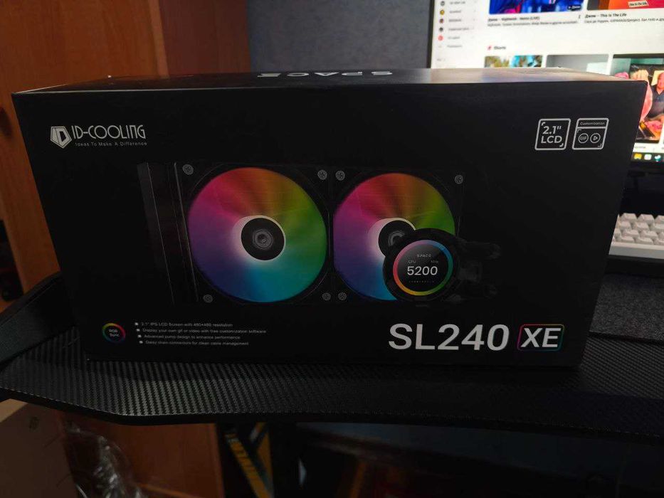 ID-Cooling Space LCD SL240 XE