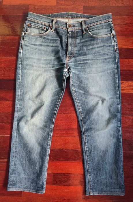 Calças Levis x Nike 36 x 32 Denim Jeans Stretch Skate
