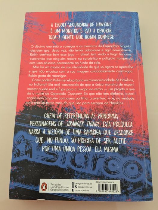 Livro Stranger Things," Robin, A Rebelde"