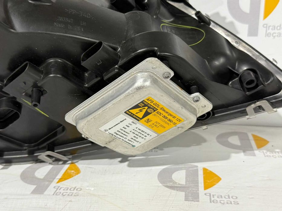 Óptica farol xenon esquerdo mercedes ml w164 a164