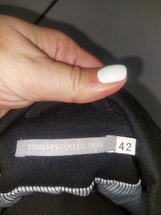 Czarna marynarka r. XL
