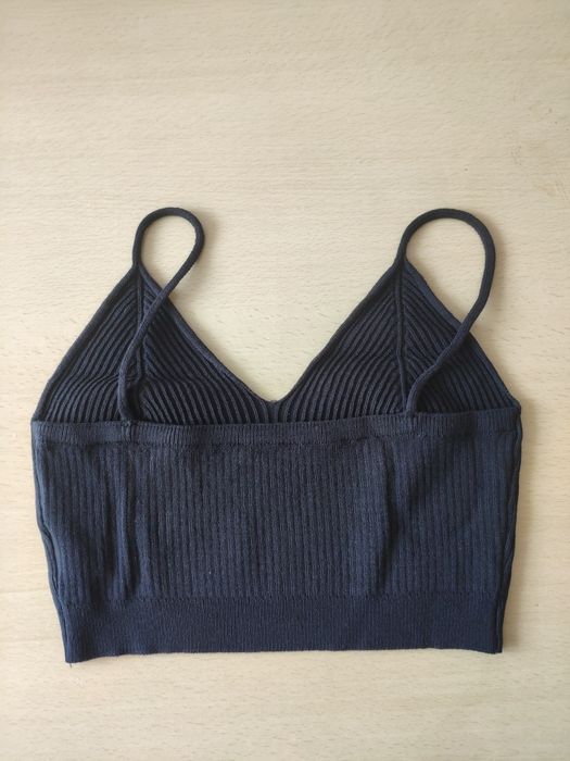 Top de Malha Preto XS (34) NOVO