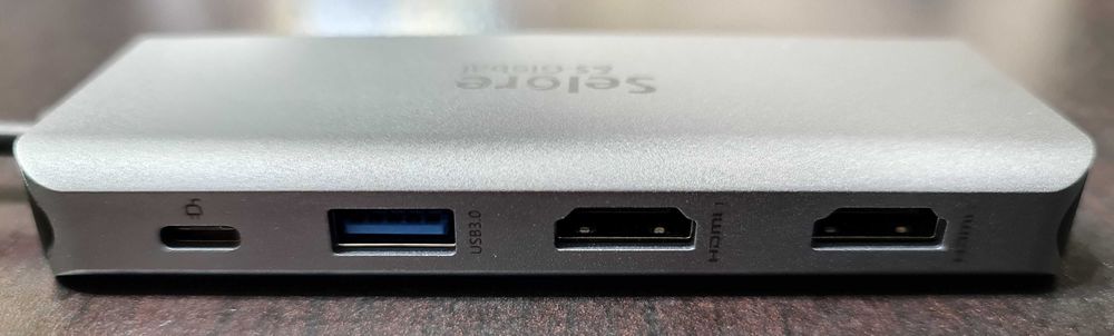 Hub Adaptador usb-c 9 em 1 da Selore & S-Global64738349619585123