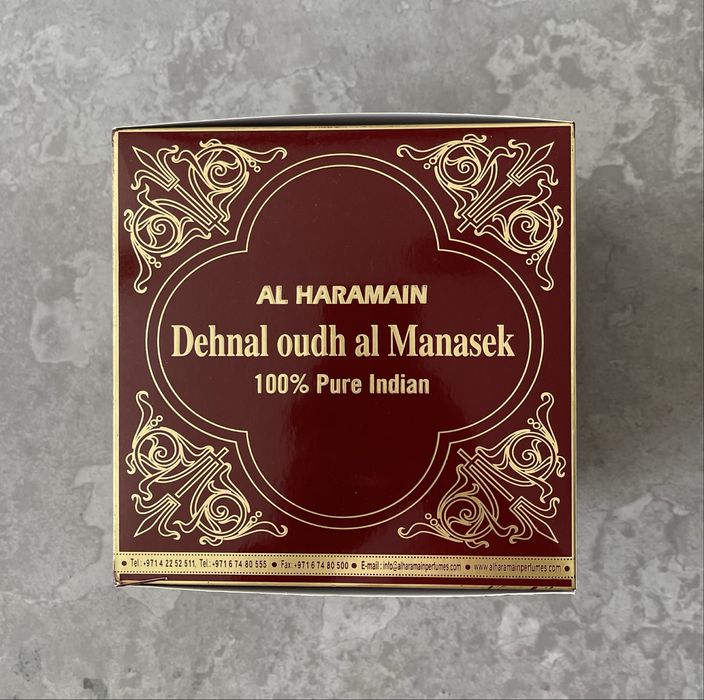 Al Haramain Dehnal Oudh Al Manaseksty 12 ml
