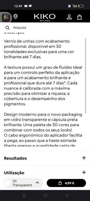 Vernizes da kiko