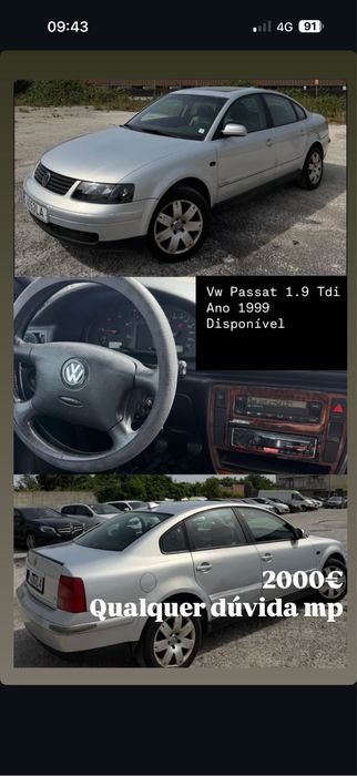 Vw passat 1.9 gasoleo