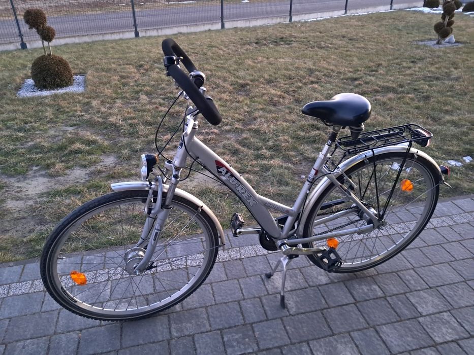 Rower Alu-Rex na kołach 28