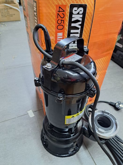 Pompa do szamba wody brudnej studni  4250w SKYTECH NIEMIECKA żeliwo te