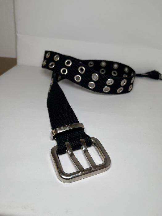 Текстильний ремінь чорний