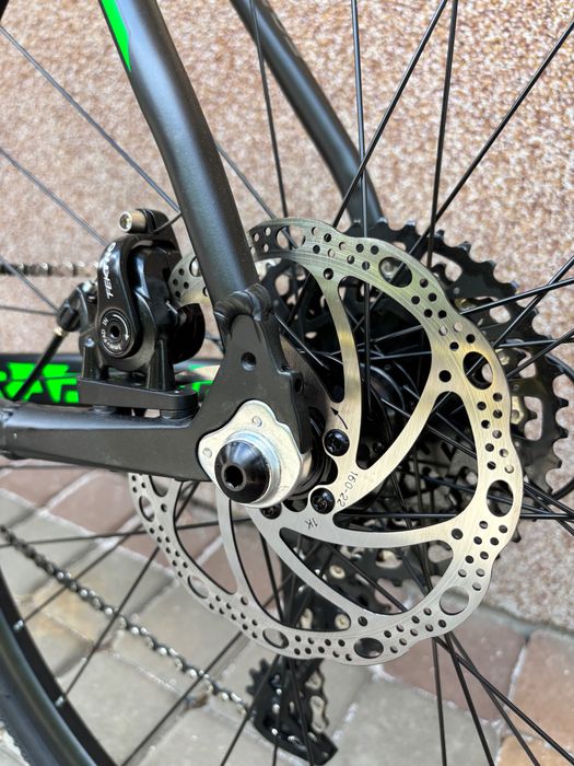 NOWY Rower gravel FONDRIEST Raptor 1.0 M22 męski Czarno-zielony