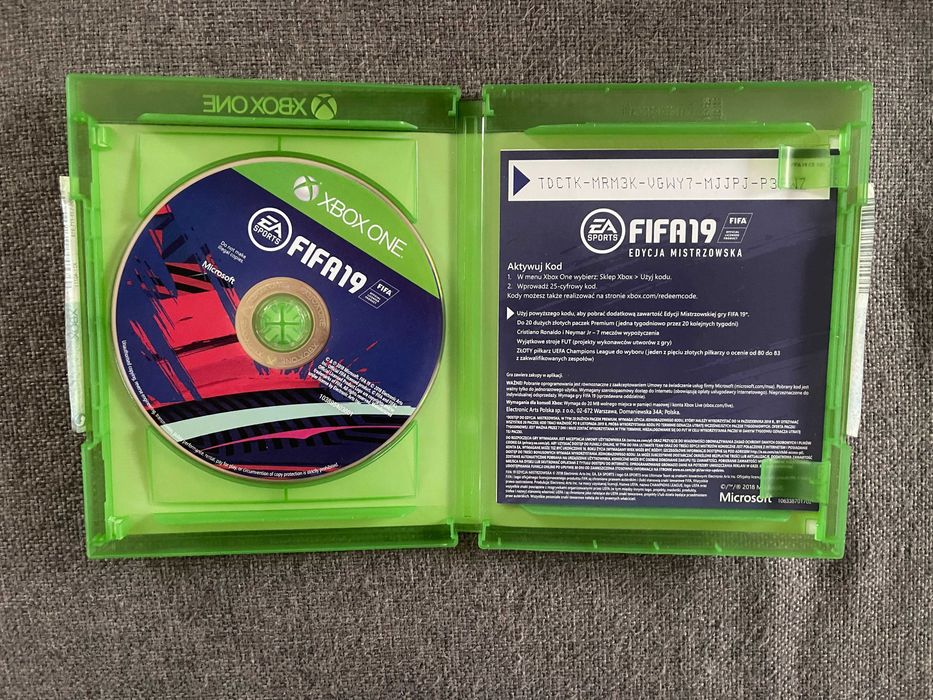 Gra FIFA 19 na Xbox One / Series -WERSJA PL-
