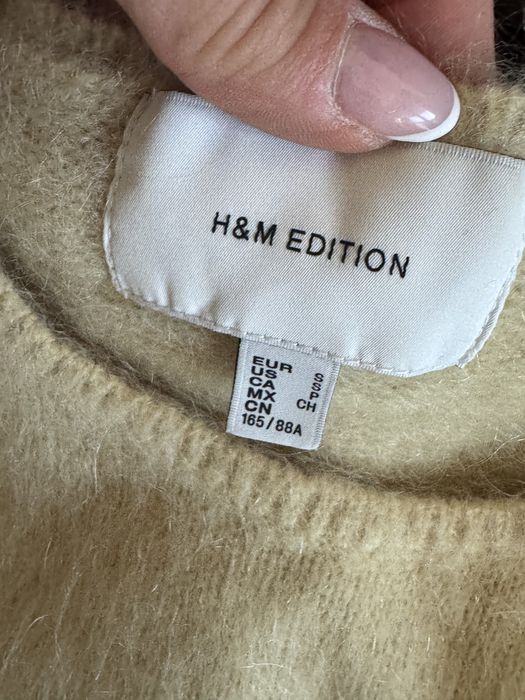 Sweterek moher wełna h&m