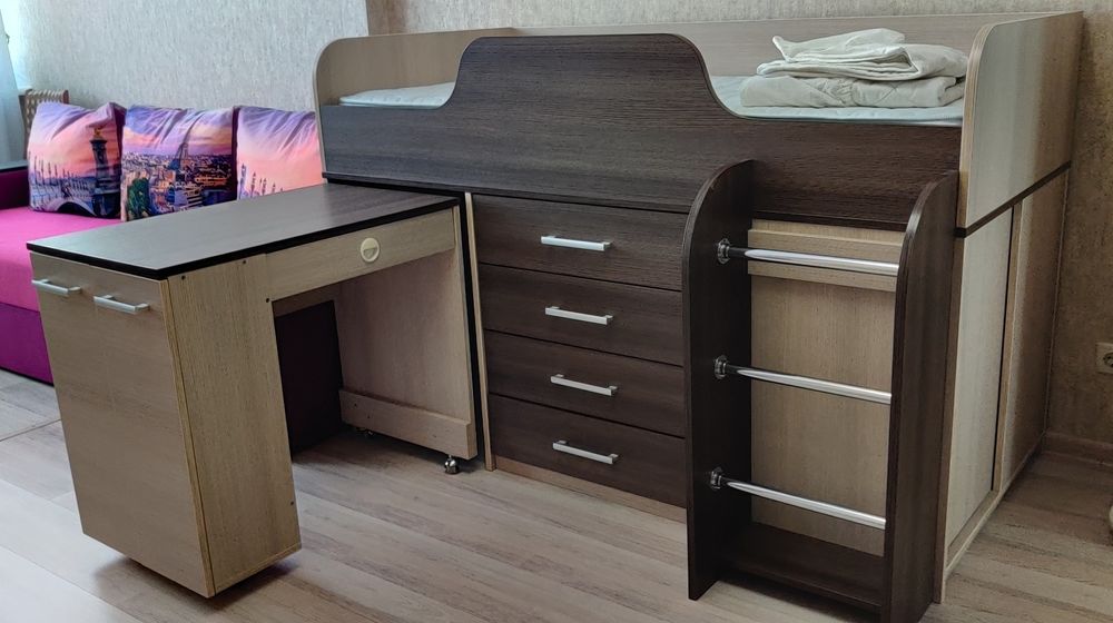 Ліжко трансформер дитяче