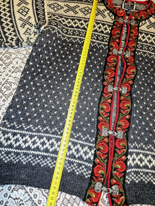Gruby sweter Vintage Nesjar-M/L