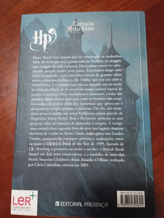 Harry Potter e a Câmara dos Segredos de J.K. Rowling