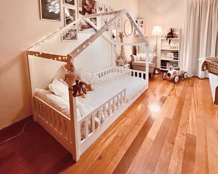 Cama Casinha X para Criança (Montessori)