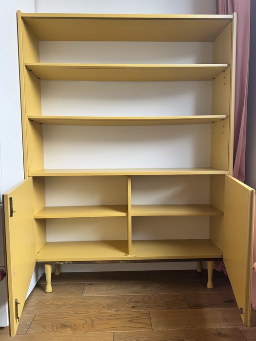 Regał retro ala IKEA na książki zabawki regulowane półki