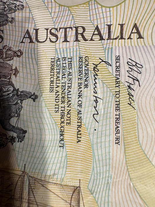 Kolekcjonerski banknot polimerowy dolar australijski z 1988 r