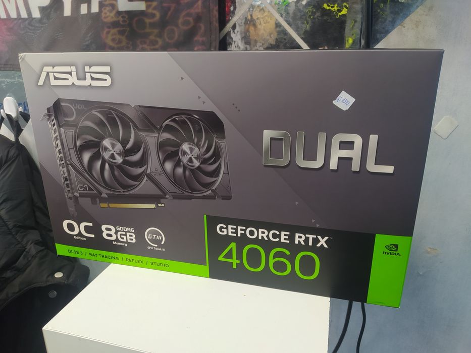 Karta grafiki ASUS Dual GeForce RTX 4060 OC Edition 8GB / Gwar. 12m-cy