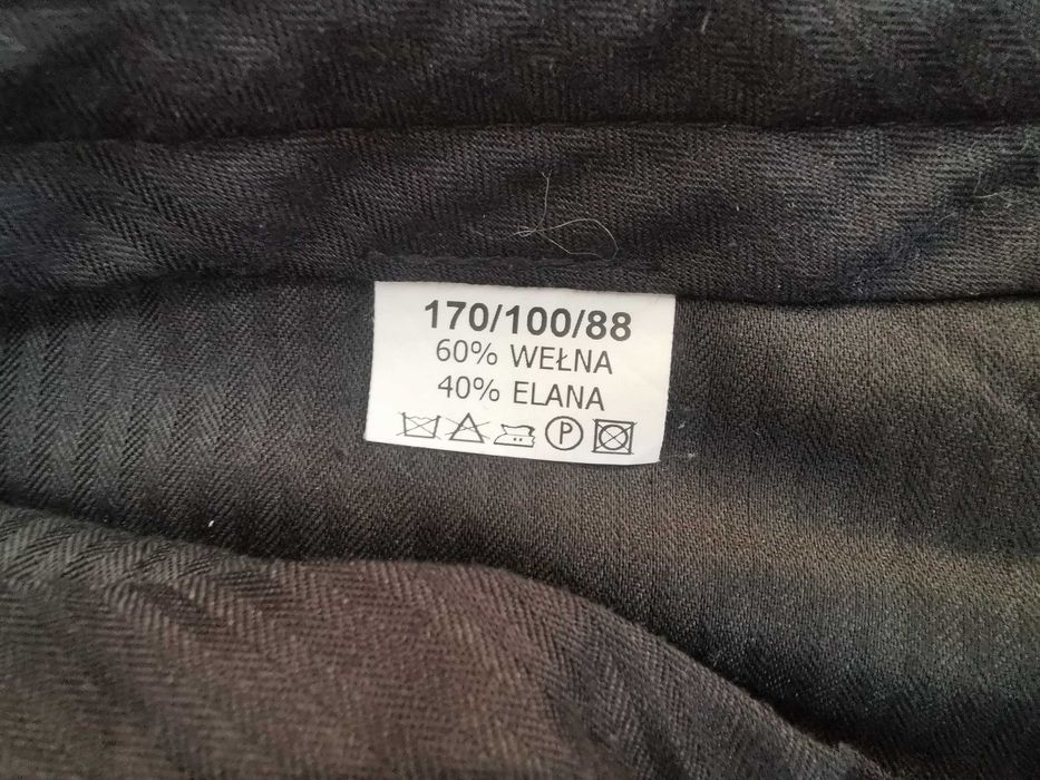 Garnitur czarny Enzo collection + pasek