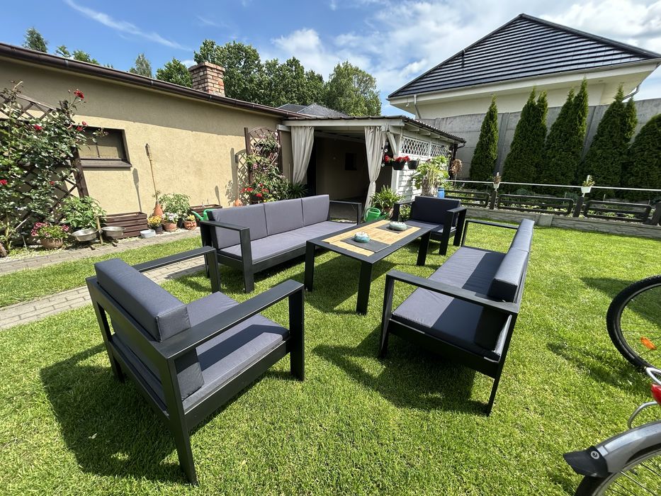 Meble ogrodowe własnoręczna robota!