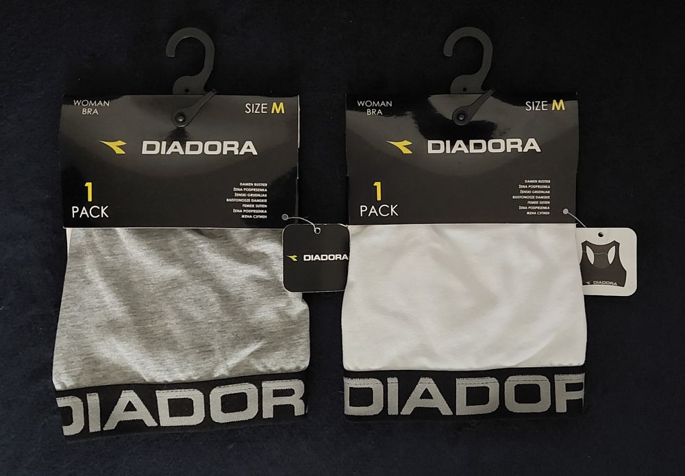 Nowe staniki sportowe Diadora 2szt