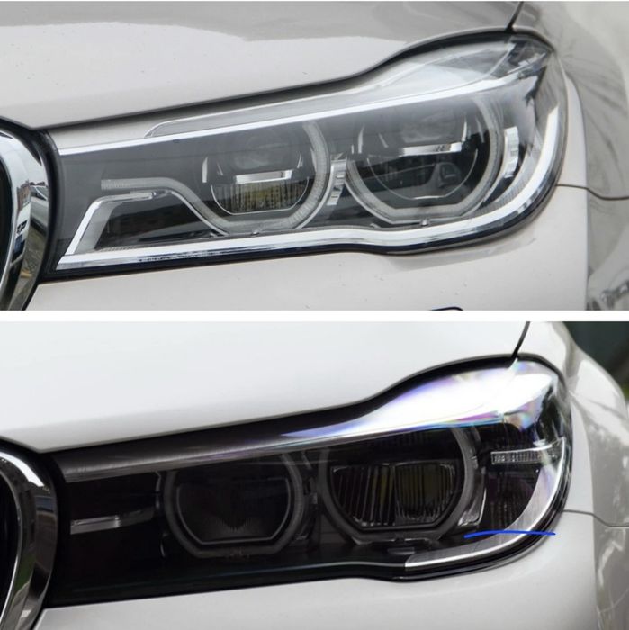Vidro capa lente farol ótica bmw serie 7 G11 G12