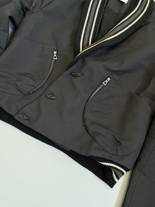 Бомбер Kiko Kostadinov Black Valakas Bomber Size M Issey Miyake Rick