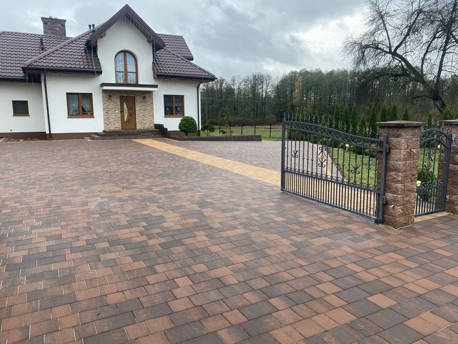 Układanie kostki brukowej