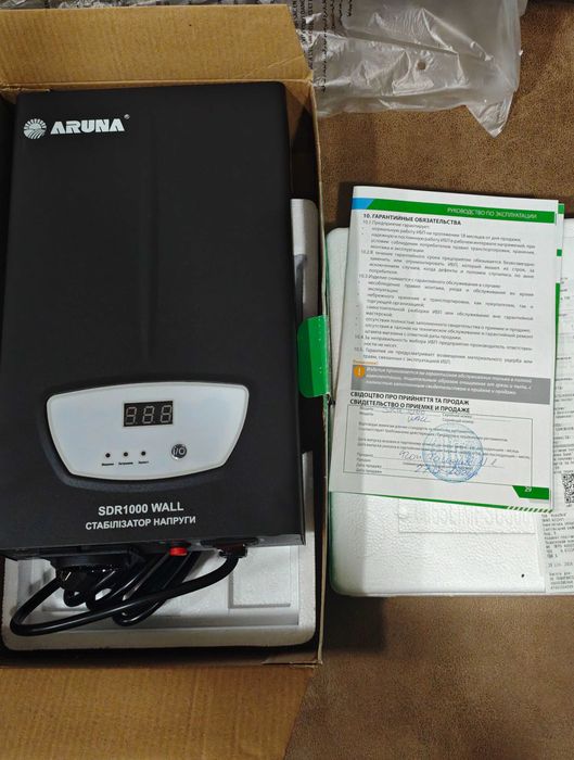 Новий Стабілізатор напруги 1000ВА 600Вт Стабилизатор напряжения