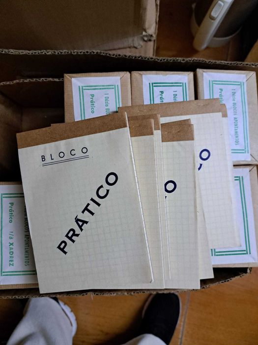 Cadernos pautados e quadriculados