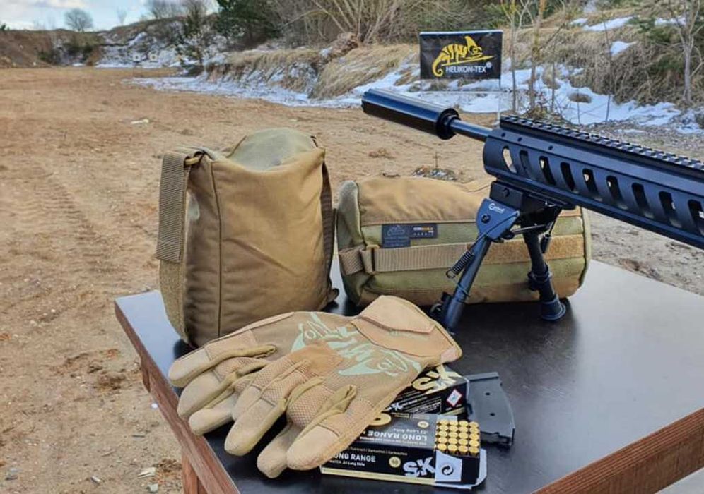 Helikon-tex Range Tactical Gloves мультикам перчатки рукавиці койот