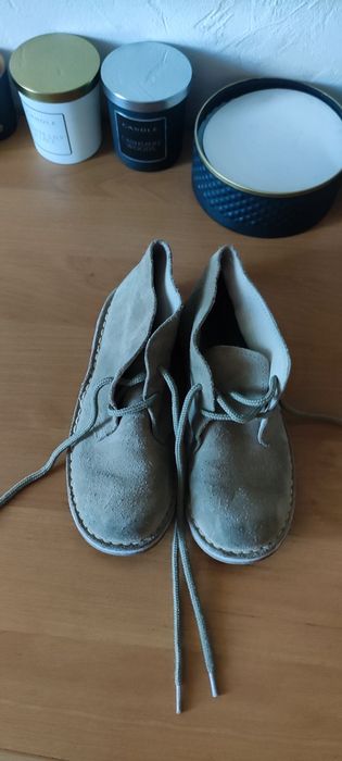 Напівчеревики, демісезонні, натуральна замша