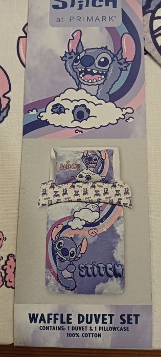 Conj. Capa edredom e fronha Stitch