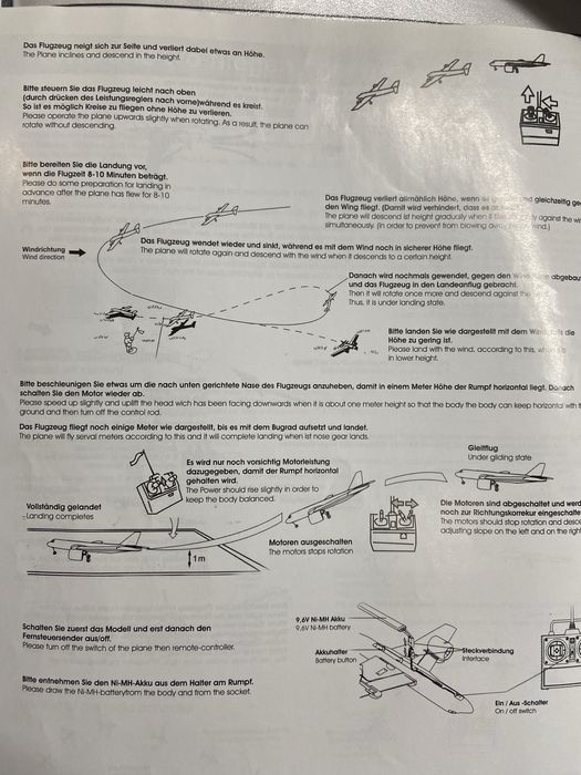 Avião RC Novo ,em Foam numca posto a voar