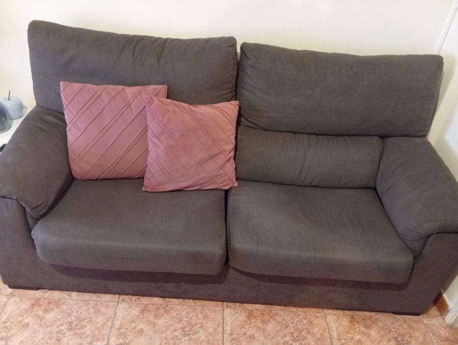 Sofa cinzento como novo