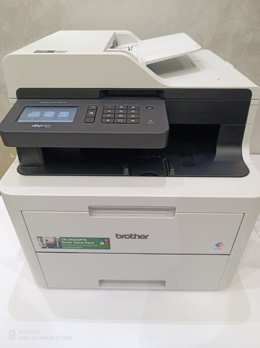 Кольоровий лазерний БФП Brother MFC-L3710CW з Wi-Fi