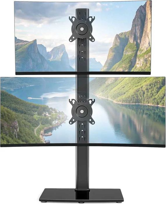 Suporte Monitores Duplo Vertical