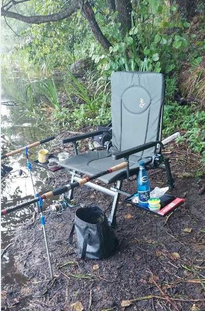 Elektrostatyk F5R Fotel Wędkarski Krzesło Karpiowe Składane Regulowane