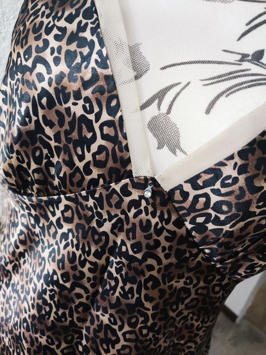 Nowa seksowna koszulka nocna 40 42 L XL panterka Jolinesse