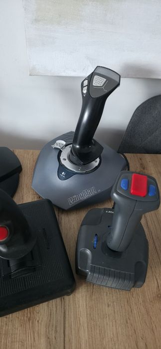 Zestaw 5x Retro Joystick Atari commodore pc itp