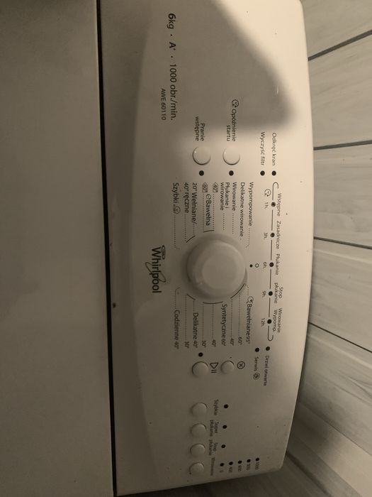 Pralka od gory ladowana