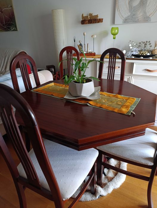 Mesa sala e cadeiras