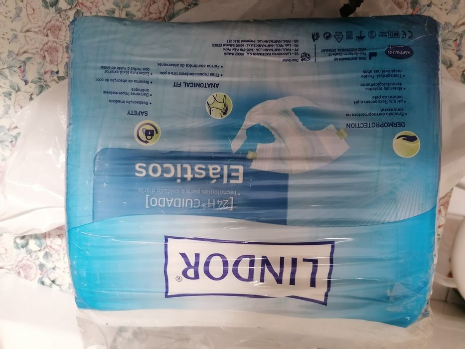 Fraldas incontinência para desocupar