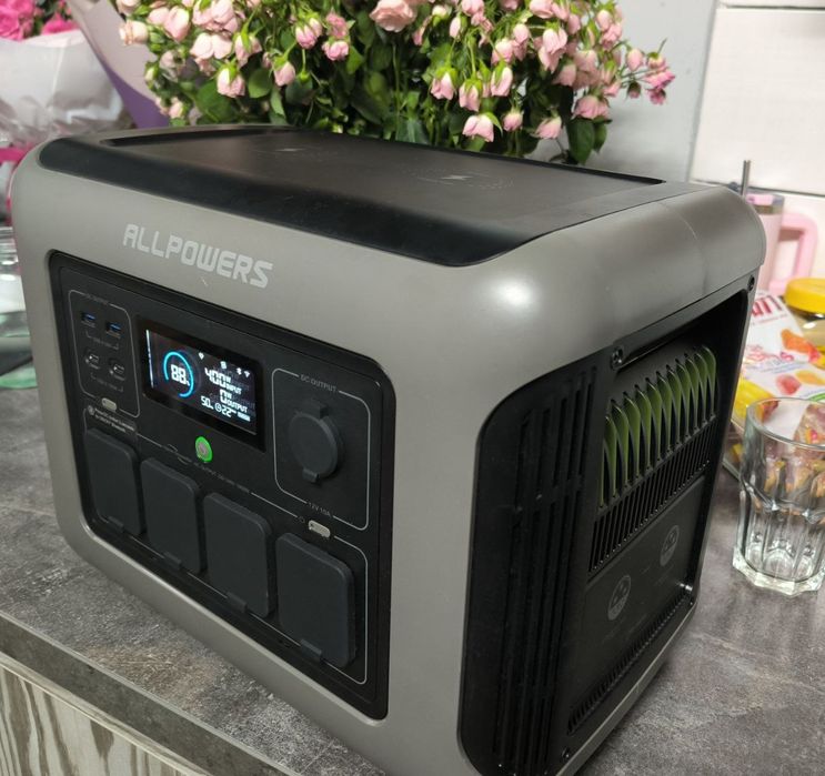 ALLPOWERS R1500 1800 Вт, аккумулятор LiFePO4 1152 Вт·ч,